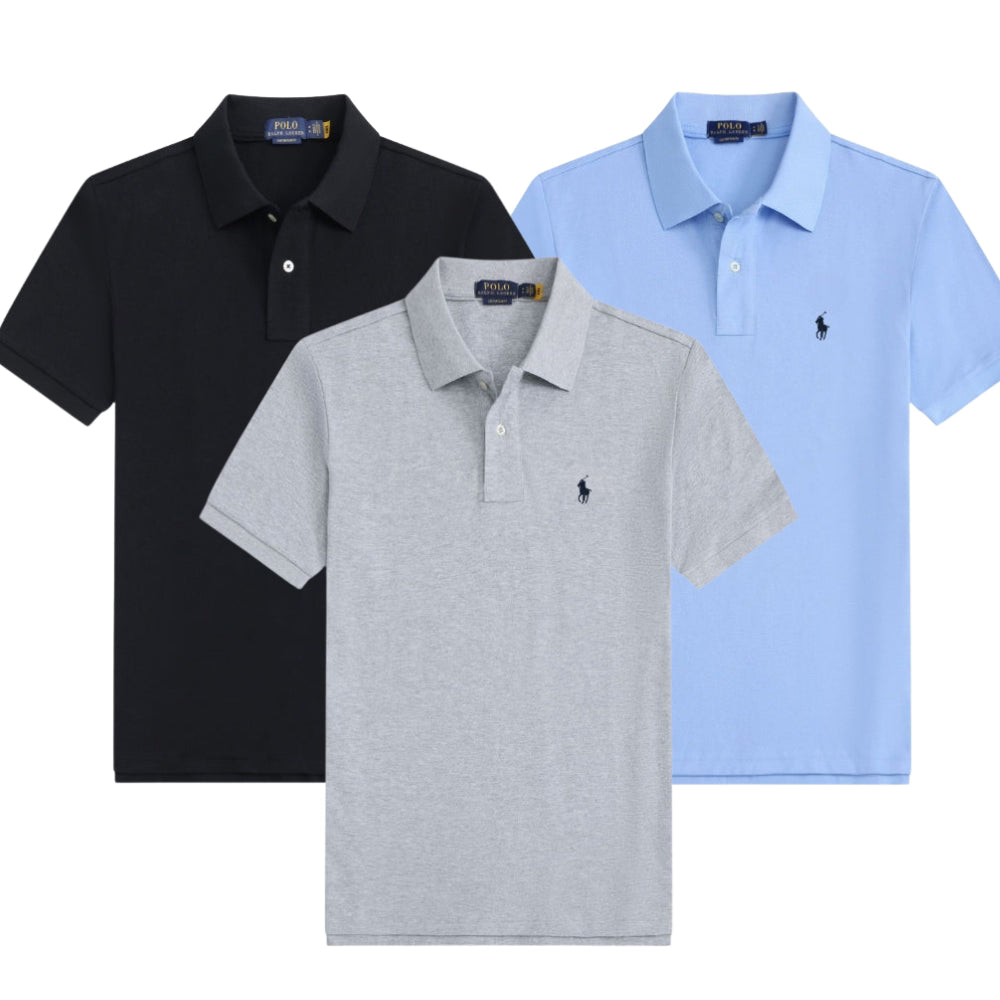 [1 kaufen, 3 erhalten] Klassisches Luxus-Poloshirt